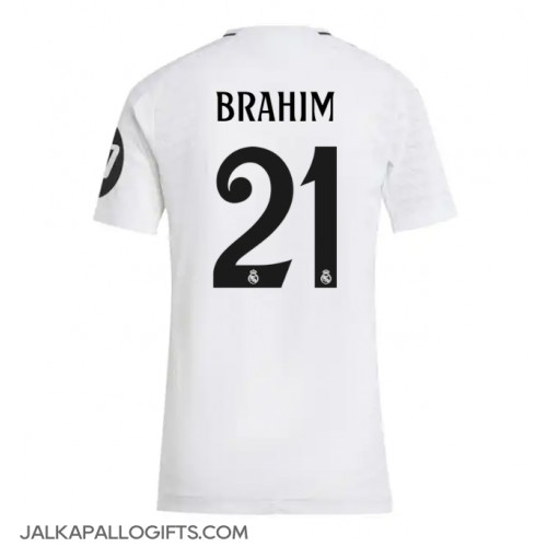 Real Madrid Brahim Diaz #21 Kotipaita Naiset 2024-25 Lyhythihainen